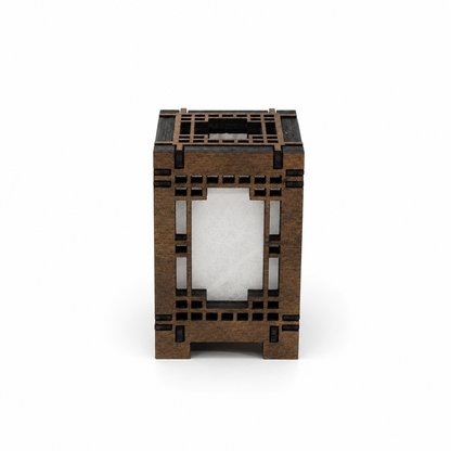 Mini Wooden Korean Lantern Table Decors Lamp- 1.5X1.5X2.5-A17