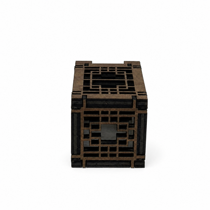 Mini Wooden Korean Lantern Table Decors Lamp- 1.5X1.5X2.5-A9