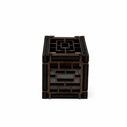 Mini Wooden Korean Lantern Table Decors Lamp- 1.5X1.5X2.5-A40