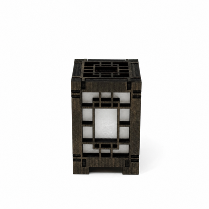 Mini Wooden Korean Lantern Table Decors Lamp- 1.5X1.5X2.5-A31
