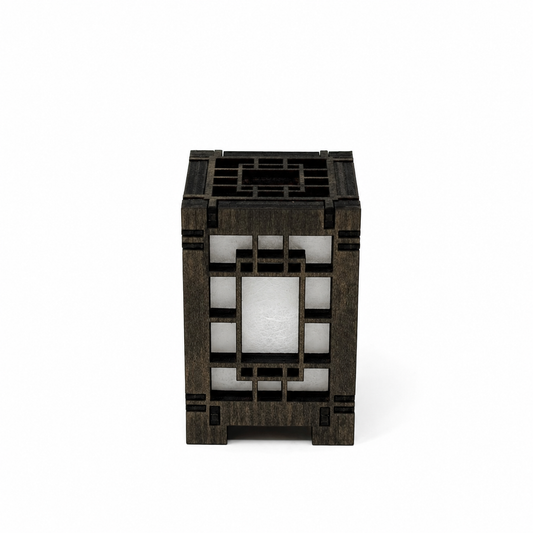 Mini Wooden Korean Lantern Table Decors Lamp- 1.5X1.5X2.5-A31