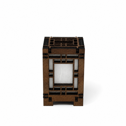 Mini Wooden Korean Lantern Table Decors Lamp- 1.5X1.5X2.5-A30