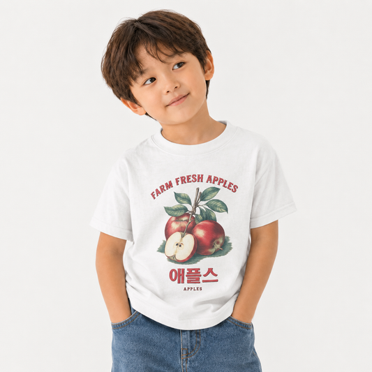 [Youth] Apples Graphic T-Shirt