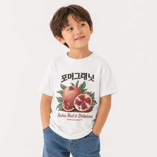 [Youth] Pomegranate Graphic T-Shirt