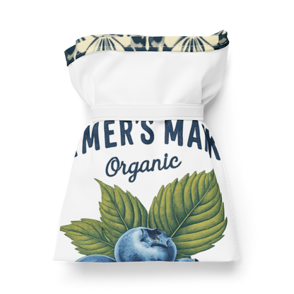 Blueberries Reusable Shopping Bag
