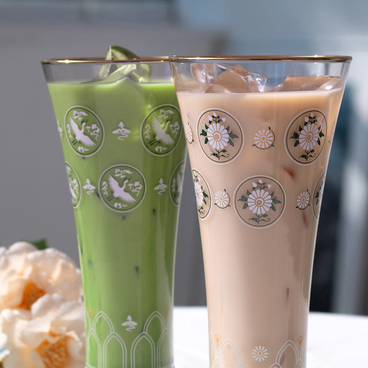 Drinkware Inspired by Traditional Korean Goryeo Celadon